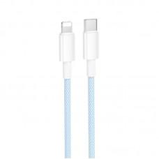 Дата кабель Borofone BX117 Source Type-C to Lightning 27W (1m) Blue