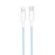 Дата кабель Borofone BX117 Source Type-C to Lightning 27W (1m) Blue