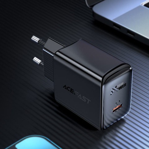 МЗП Acefast A21 PD30W GaN (1USB-C) Black