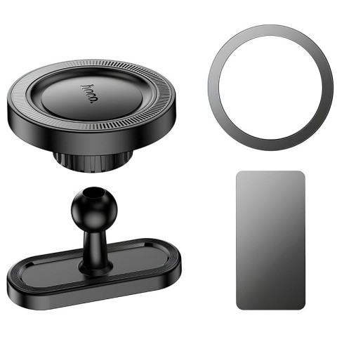 Автотримач Hoco H58 Show ring magnetic (multi-scene) Black