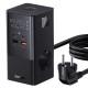 МЗП Baseus PowerCombo Tower PowerStrip 100W (2USB-A/2C/2Socket) (1.5m) (E00023609113-00) Cluster Black