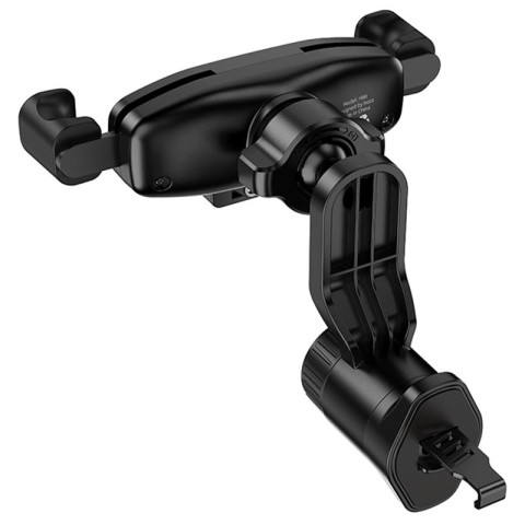 Автотримач Hoco H66 Gamble gravity linkage (air outlet) Black