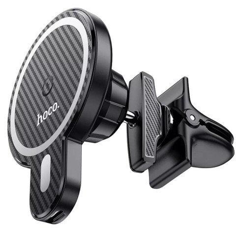Автотримач з БЗП Hoco CA85 магнітний Black