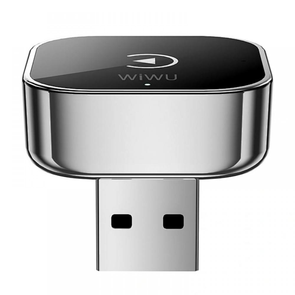 Адаптер WIWU Wi-CP003 car wireless CarPlay (iOS) Silver