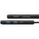Перехідник HUB Baseus Lite Series 6in1 (Type-C to HDMI + 2xUSB 3.0 + PD+SD/TF) (WKQX05) Black Перехідник HUB Baseus Lite Series 6in1 (Type-C to HDMI + 2xUSB 3.0 + PD+SD/TF) (WKQX05) Black