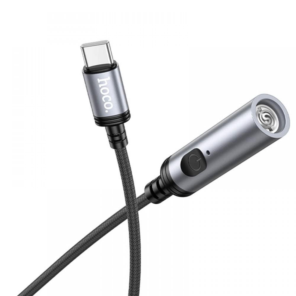 Портативный прикуриватель зажигалка Hoco UA30 Type-C