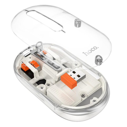 Миша бездротова Hoco GM35 General Bluetooth + 2.4G White
