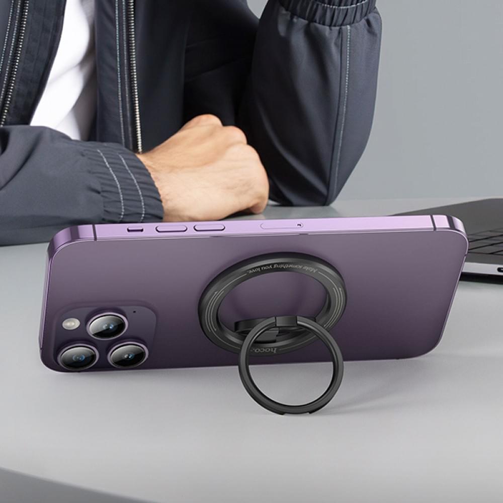 Магнітний тримач для телефону Hoco GH2 Clever Black