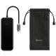 Перехідник Baseus Hub AcmeJoy 7-Port Type-C (HDMI*1+USB3.0*2+USB2.0*1+Type-C PD&Data*1+SD/TF) (WKJZ) Dark Gray