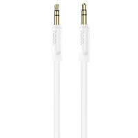 Аудіо кабель Aux Hoco UPA16 (1m) Білий