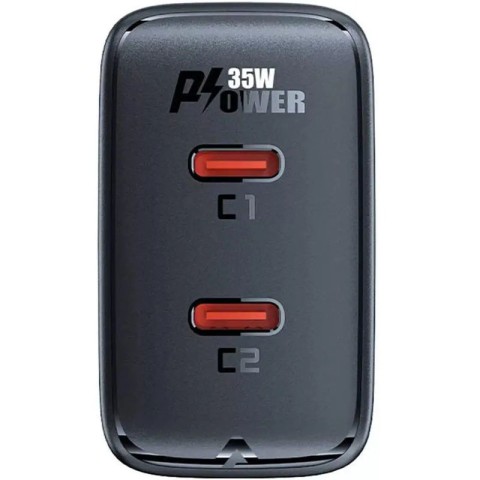 МЗП Acefast A49 PD35W GaN (2USB-C) Black