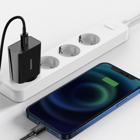 МЗП Baseus Speed Mini Quick Charger 20W (1USB-C) (CCFS-S) Чорний