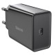 МЗП Baseus Speed Mini Quick Charger 20W (1USB-C) (CCFS-S) Чорний