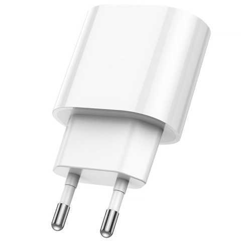 МЗП Hoco C109A Fighter PD20W+QC3.0 (1USB-A/1C) White