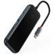 Перехідник Baseus Hub AcmeJoy 7-Port Type-C (HDMI*1+USB3.0*2+USB2.0*1+Type-C PD&Data*1+SD/TF) (WKJZ) Dark Gray