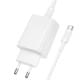МЗП Borofone BAS73A Source PD20W (1USB-C) + кабель Type-C to Type-C White