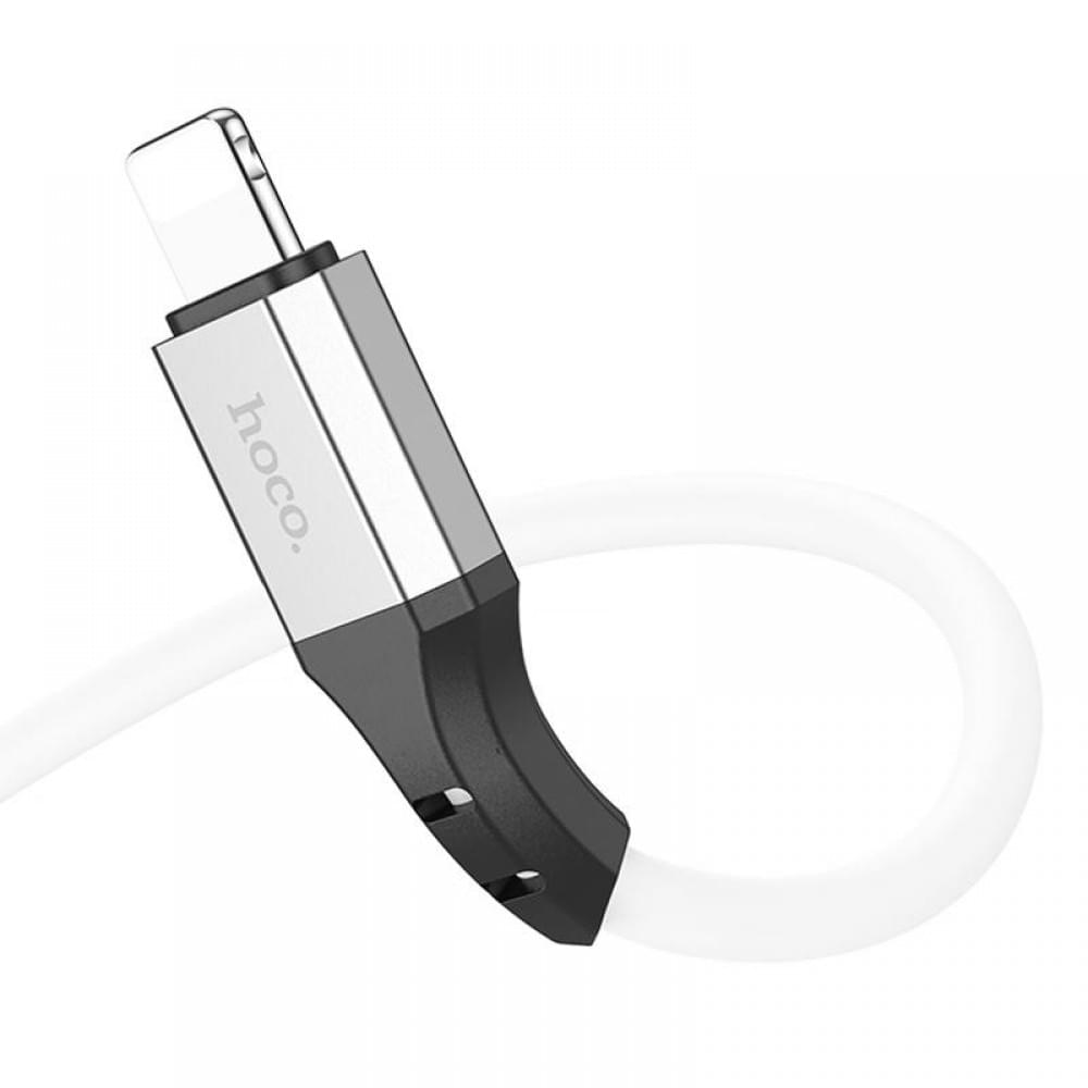 Дата кабель Hoco X86 Spear Type-C to Lightning 20W (1m) White