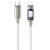 Дата кабель Usams US-SJ749 With Colorful Light TC Ser. Type-C to Lightning 30W (1.2m)