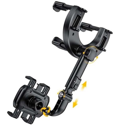 Автотримач на дзеркало заднього виду Borofone BH87 Windriver Black