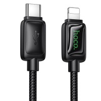 Дата кабель Hoco U146 Mundo Type-C to Lightning 30W (1.2m) Black