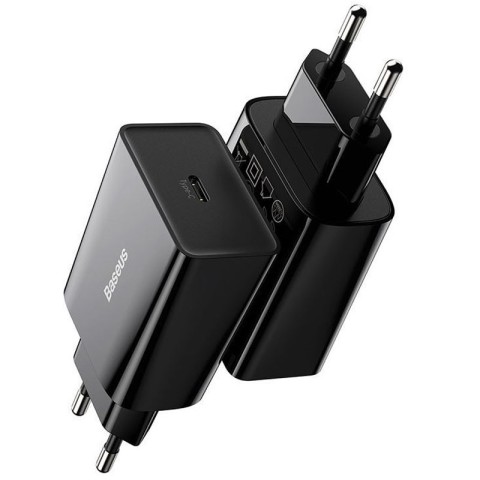 МЗП Baseus Speed Mini Quick Charger 20W (1USB-C) (CCFS-S) Чорний