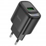 МЗП Hoco C140A Smart QC3.0 (1USB/3A) Black