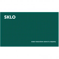Антиковзаючий килимок SKLO для поклейки захисту екрану смартфонів (22x13 см) Зелений