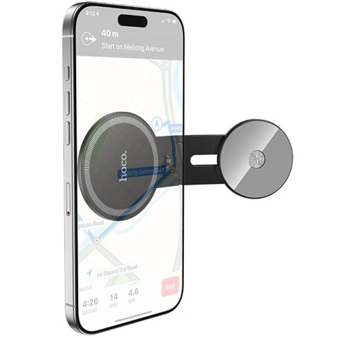 Підставка магнітна Hoco H93 Stable magnetic MagSafe for Apple Black
