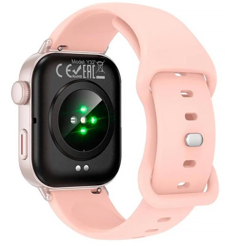 Смарт-годинник Hoco Y32 Smart sports watch (call version) Pink