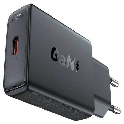 МЗП Acefast A65 PD20W GaN (USB-C) Black