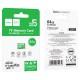 Карта пам'яті Hoco microSDXC Class 10 - 64GB (без адаптера) Green