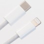 Дата кабель USB-C to Lightning FineWoven Mac PD for Apple (AAA) (1m) (no box)