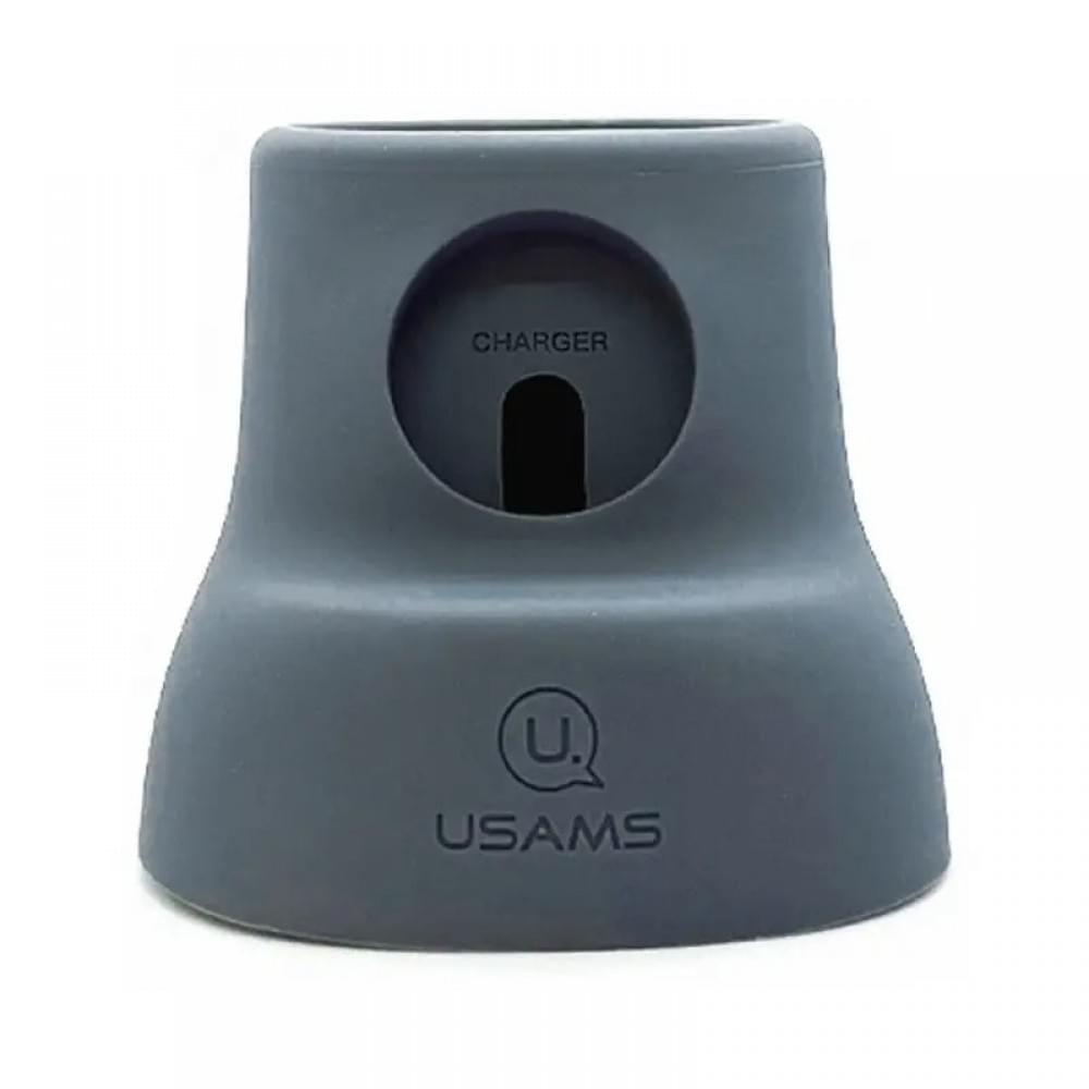 Силиконовая подставка для зарядки Usams US-ZJ051 2in1