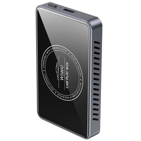 Адаптер WIWU Wi-CP004 Play box car wireless CarPlay (iOS + Android) Black