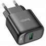 МЗП Hoco C140A Smart QC3.0 (1USB/3A) Black