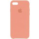 Чохол Silicone Case Full Protective (AA) для Apple iPhone 6/6s (4.7") Рожевий / Peach