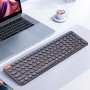 Бездротова клавіатура Baseus OS K01B Wireless Tri-Mode Keyboard (English Version) (B00955504) Frosted Gray