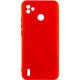 Чохол Silicone Cover Lakshmi Full Camera (A) для TECNO POP 5 Червоний / Red