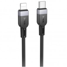 Дата кабель Hoco X109 Energy silicone Type-C to Lightning (3m) Black
