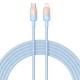 Дата кабель Baseus Discolor Series Fast Charging Type-C to Lightning 20W (2m) (P10374901) Galaxy Blue