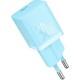 МЗП Baseus GaN5 Fast Charger (mini) 30W (1USB-C) + кабель Type-C to Type-C (P10110902) Galaxy Blue