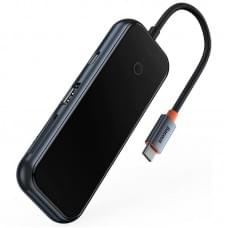 Переходник Baseus Hub AcmeJoy 7-Port Type-C (HDMI*1+USB3.0*2+USB2.0*1+Type-C PD&Data*1+SD/TF) (WKJZ)