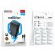 МЗП Borofone BAS71A Source 10.5W (1USB-A) + кабель USB to MicroUSB Black