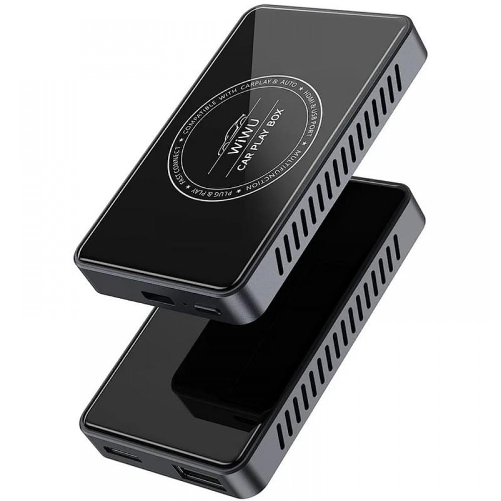 Адаптер WIWU Wi-CP004 Play box car wireless CarPlay (iOS + Android) Black