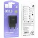 МЗП Hoco C140A Smart QC3.0 18W (1USB-A) Black
