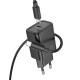 МЗП Hoco N62 Gentle PD30W (1USB-C) + кабель Type-C to Lightning Black