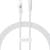 Дата кабель Baseus Gem Fast Charging Type-C to Lightning 20W (2m) (P10373001211-01) Moon White