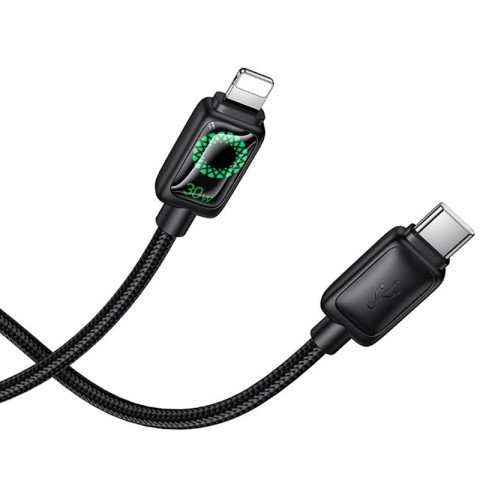 Дата кабель Hoco U146 Mundo Type-C to Lightning 30W (1.2m) Black