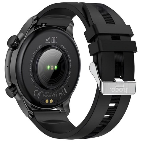 Смарт-годинник Hoco Y31 Smart sports watch (call version) Black