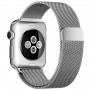 Ремінець Milanese Loop Design для Apple watch 42mm/44mm/45mm/49mm Срібний